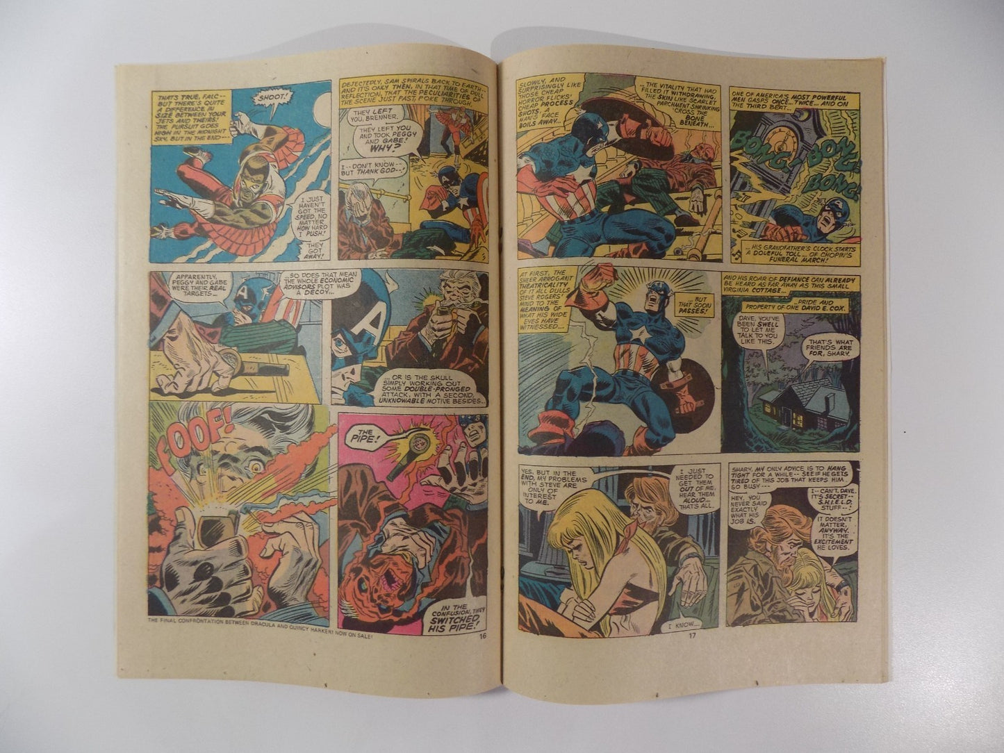 Captain America #185 Marvel Comic May 1975 Very Fine