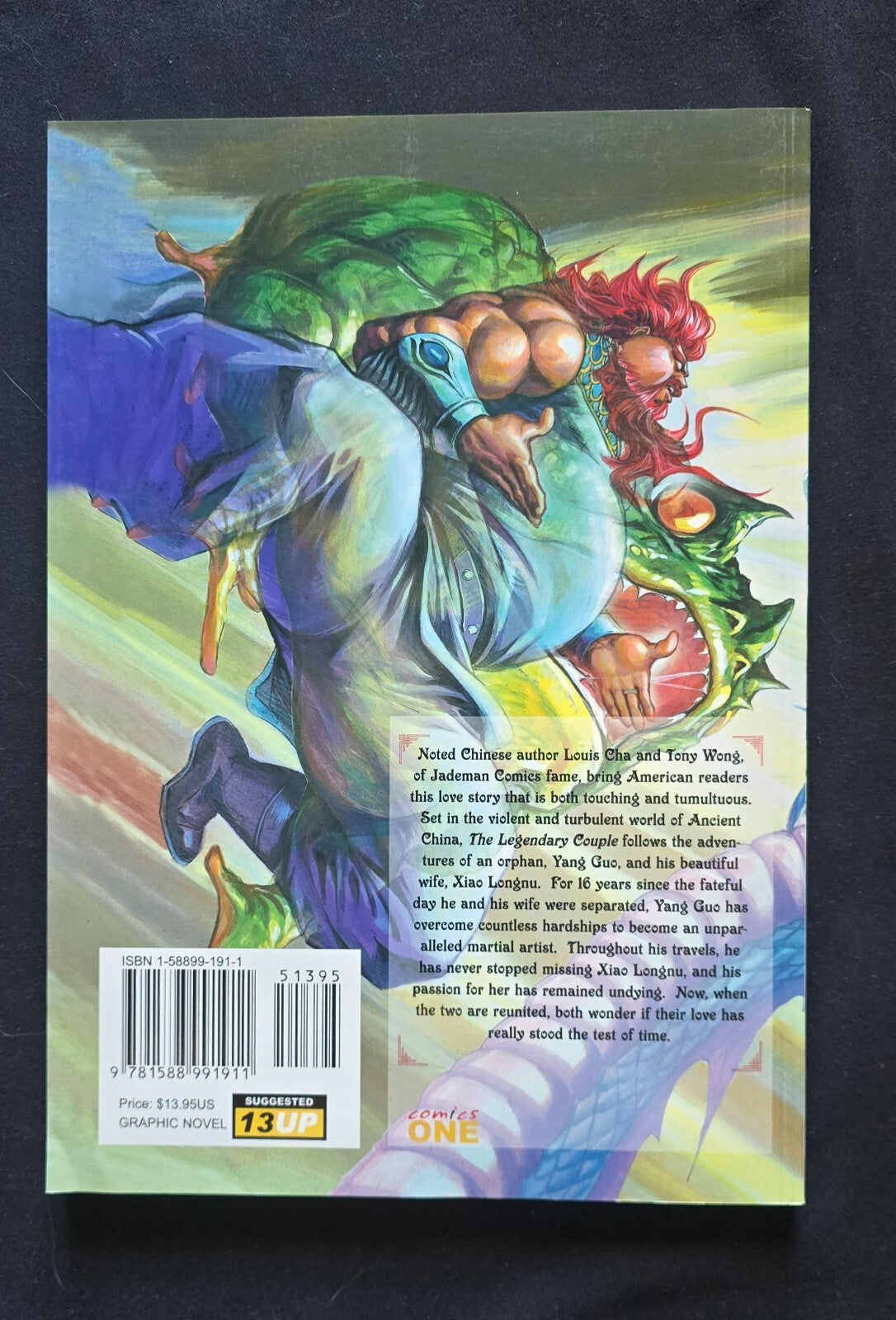 The Legendary Couple Vol. 1 By Louis Cha (1st Edition, Sep 2002) Hong Kong Comic