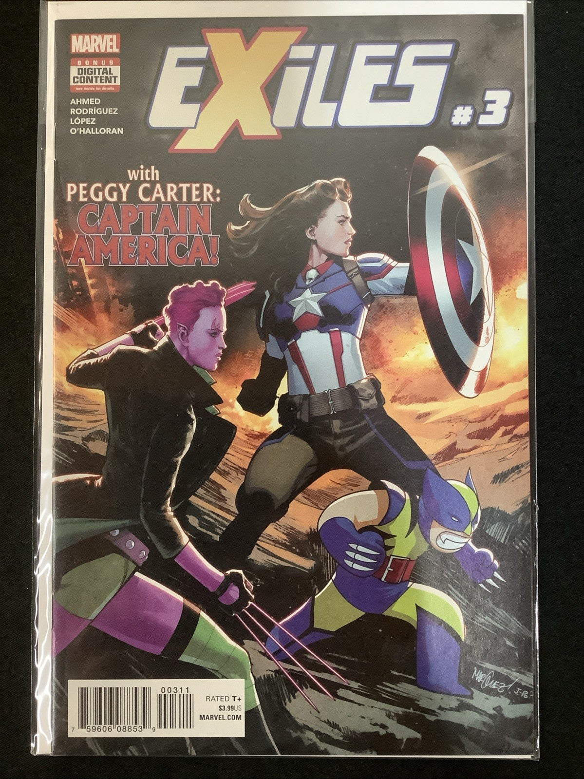 Exiles #1-12 Complete Comic Series, 1st App Peggy Carter As Captain America