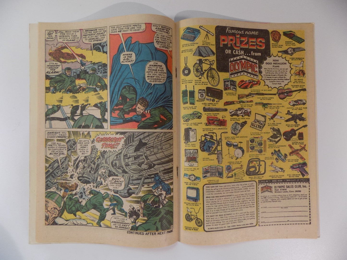 Fantastic Four #67 Marvel Comic October 1967 Fine