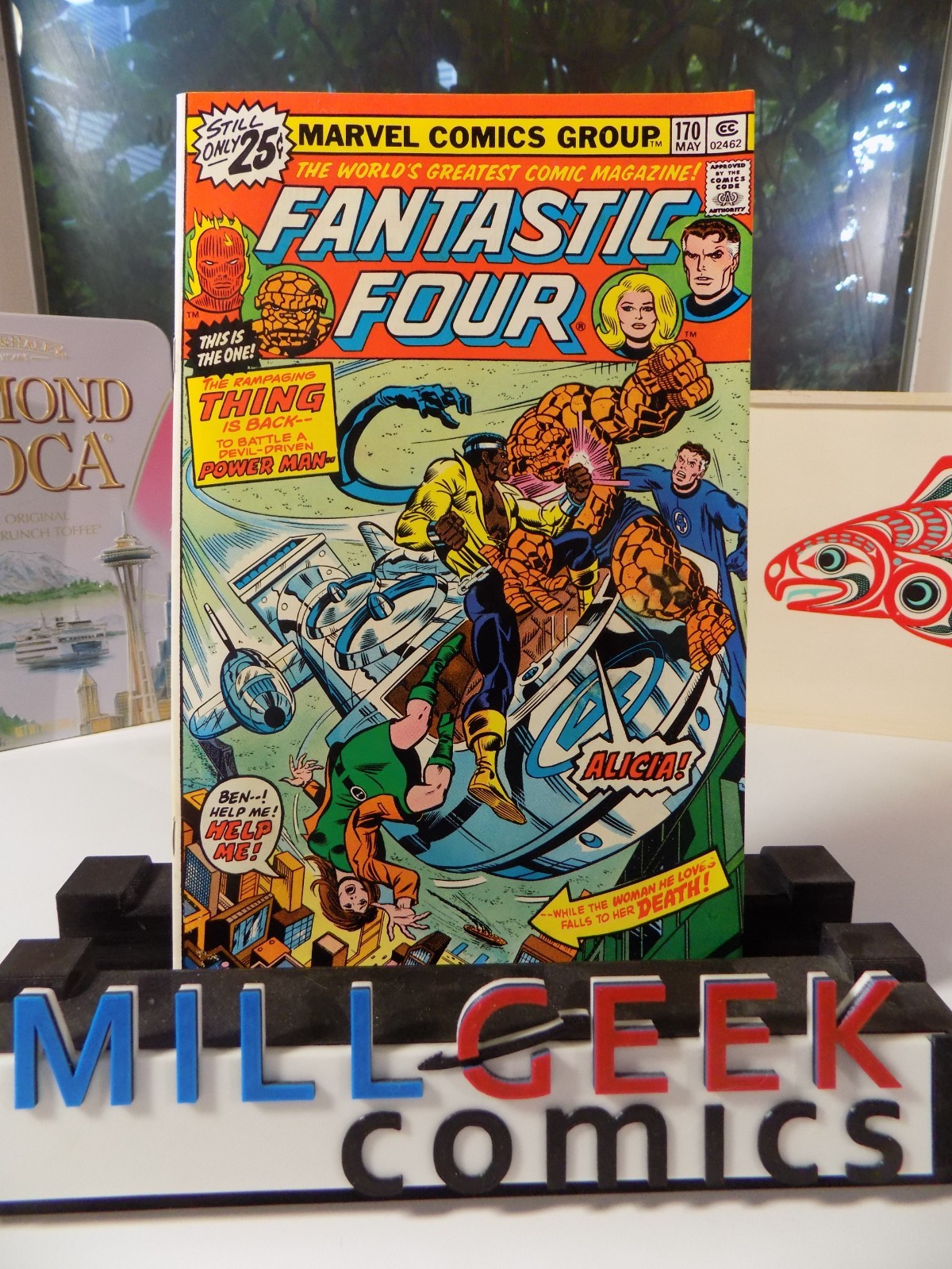 Fantastic Four #170 Marvel Comic May 1976 Near Mint