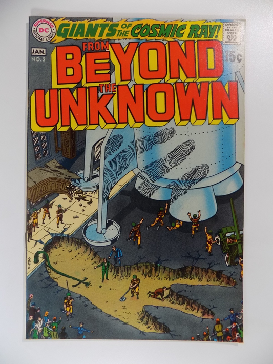 From Beyond the Unknown #2 DC Comic January 1970 Very Fine