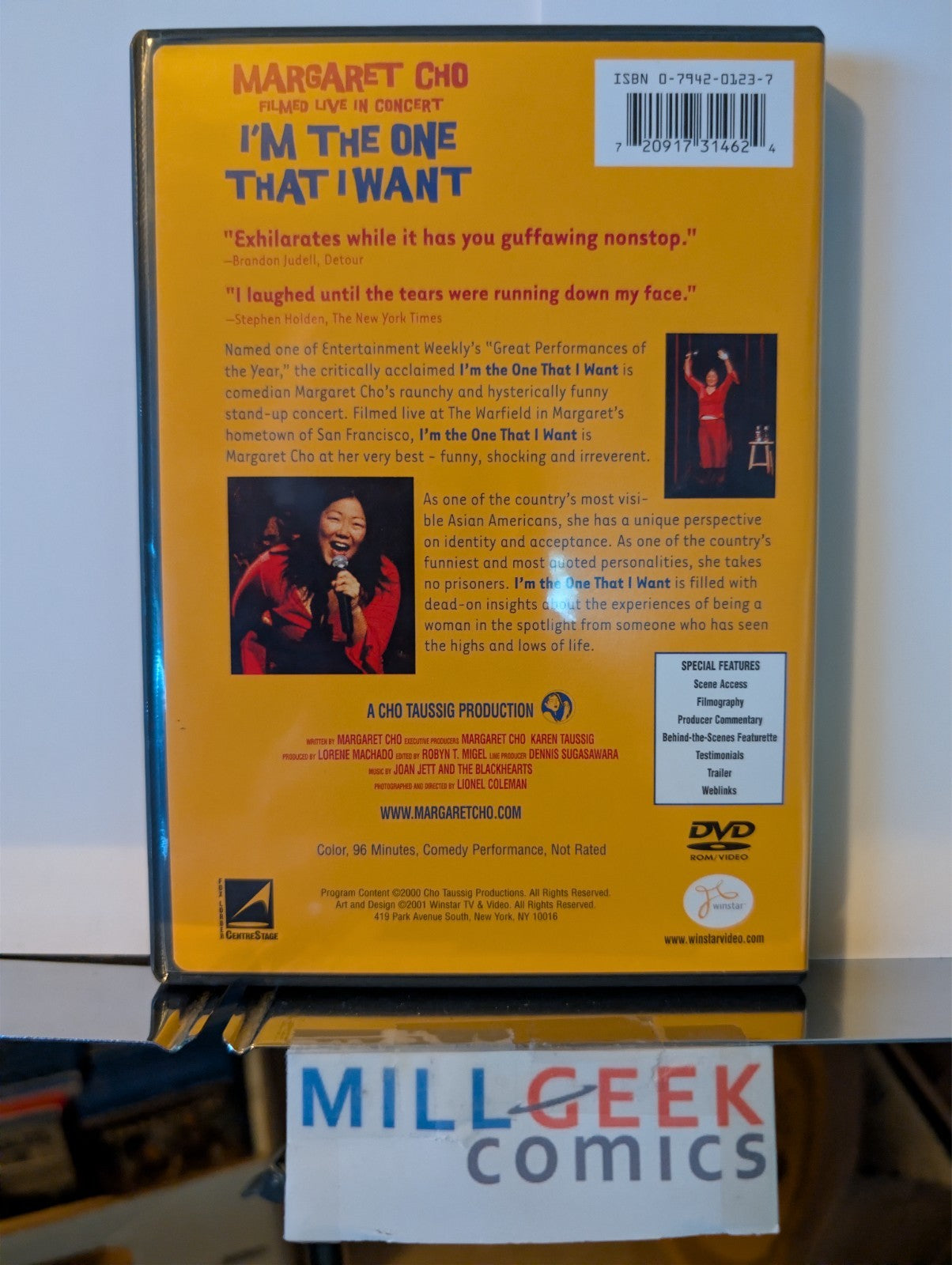 I'm The One That I Want / Notorious C.H.O., 2 Margaret Cho Stand-Ups (DVD) -JD