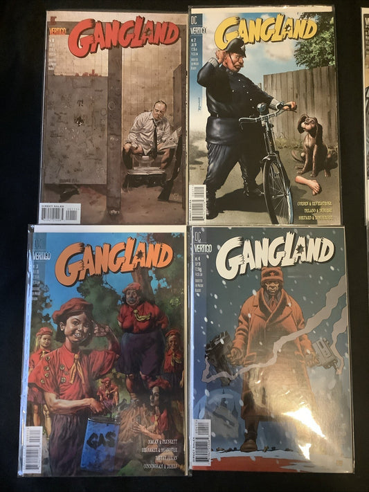 Vertigo Comic Bundle: Gangland #1-4, Trenchcoat Brigade #1-4, Winter’s Edge #1-2
