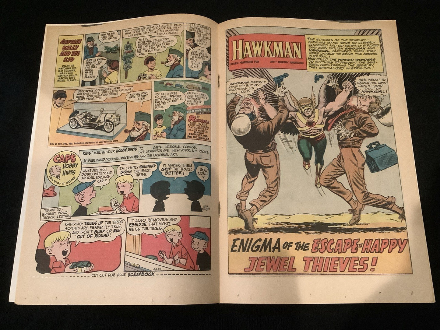 Hawkman #17 (DC Comics December 1966-January 1967) VF/NM (9.0) Murphy Anderson