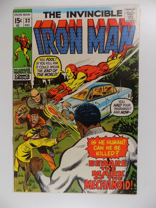 Iron Man #32 Marvel Comic December 1970 Very Fine