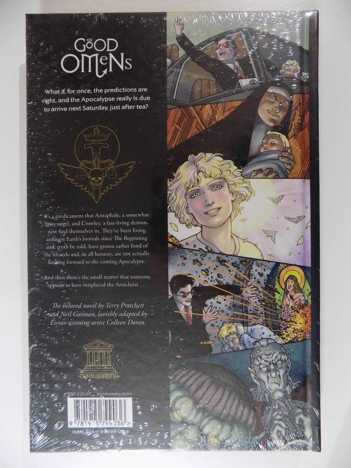 Good Omens The Graphic Novel HC Kickstarter Pratchett Gaiman Sealed