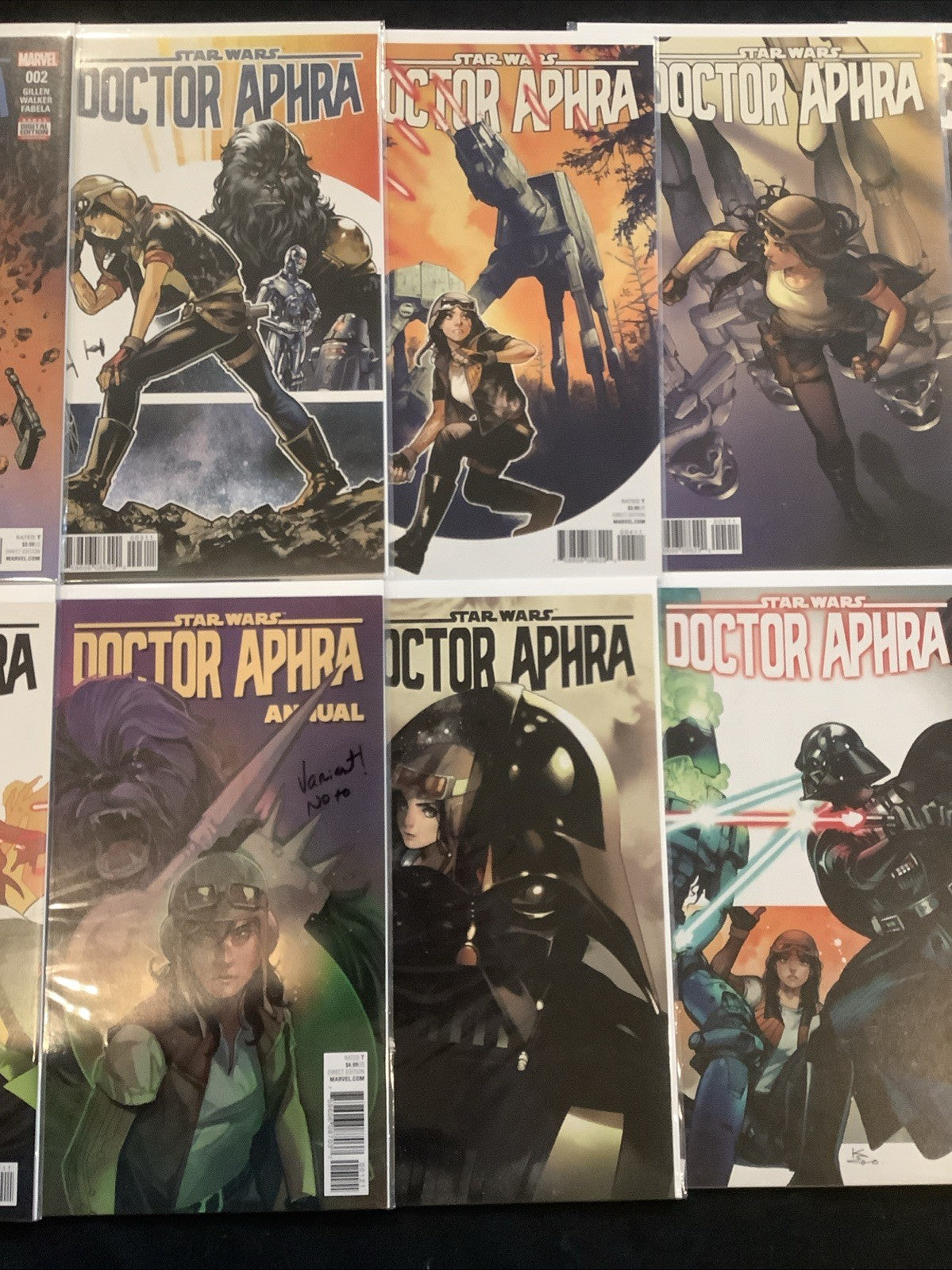 Doctor Aphra #1-33 + Annuals #1-2 Comic Lot, Marvel/Star Wars, Spurrier, 2017