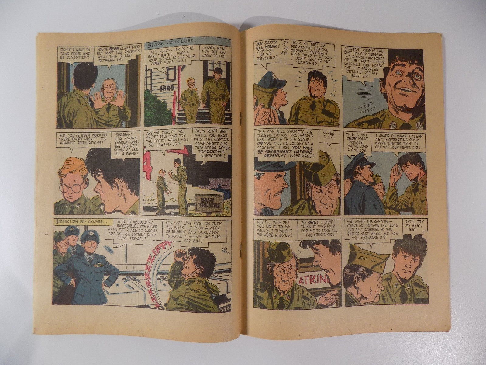 Four Color #914 No Time For Sergeants Dell Comic 1958 Very Fine-