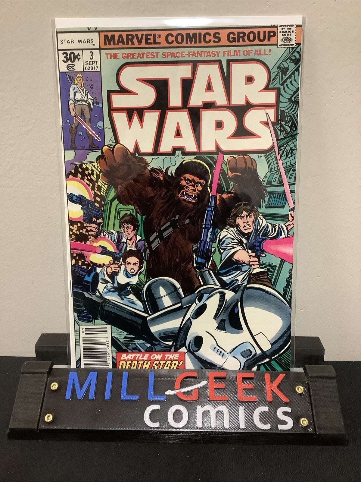 STAR WARS #3 (MARVEL 1977) F/VF (7.0) Newsstand Edition, Roy Thomas