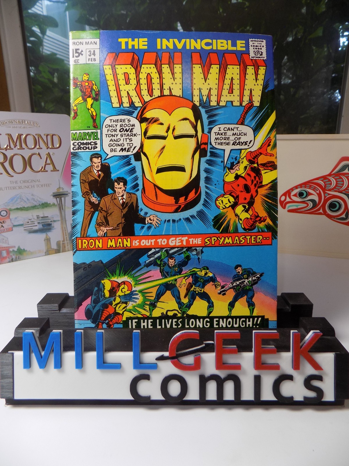 Iron Man #34 Marvel Comic February 1971 Fine/Very Fine