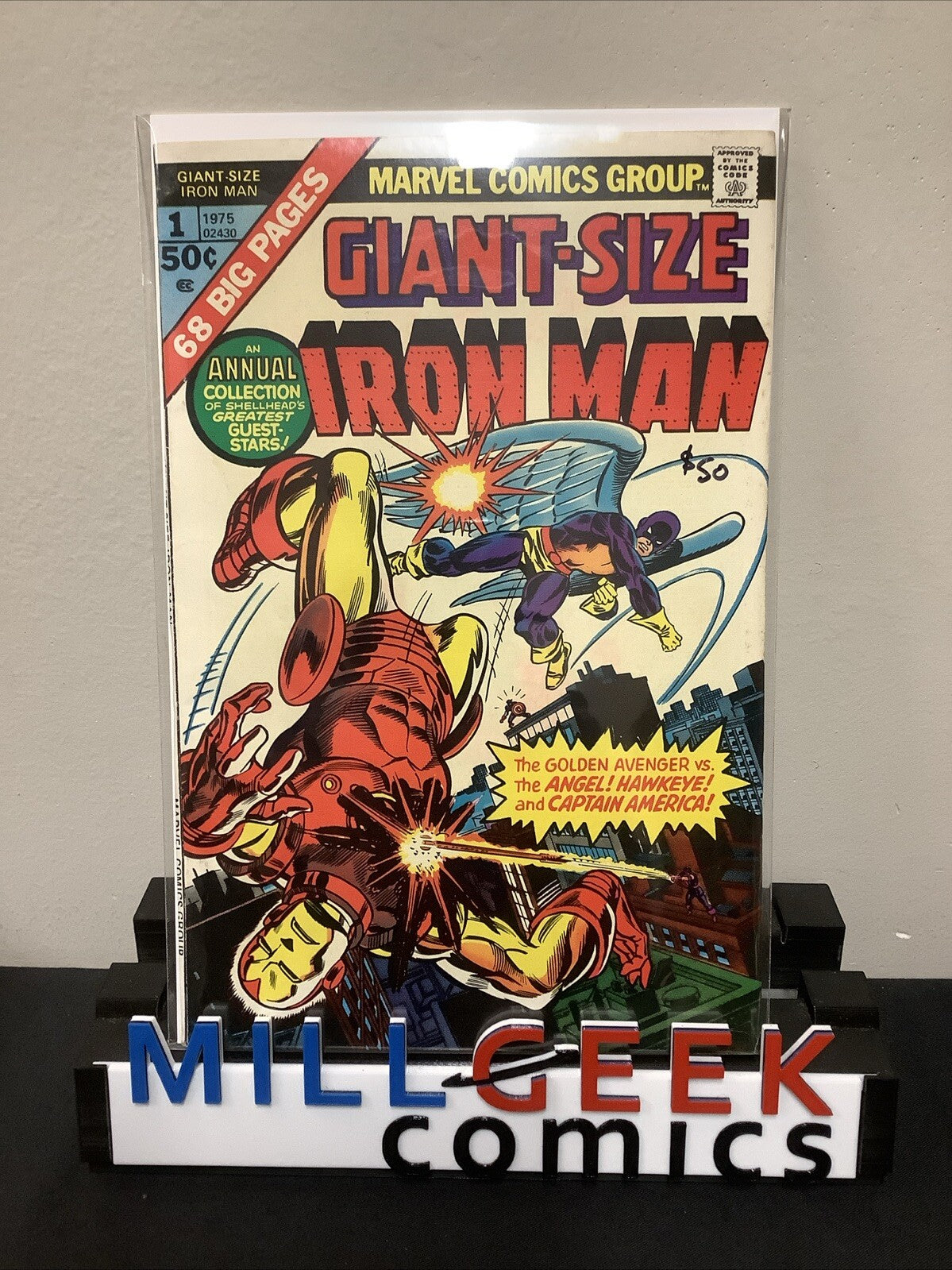 Giant-Size Iron Man #1 (Marvel Comics October 1975)6.0 Fine Stan Lee/Steve Ditko