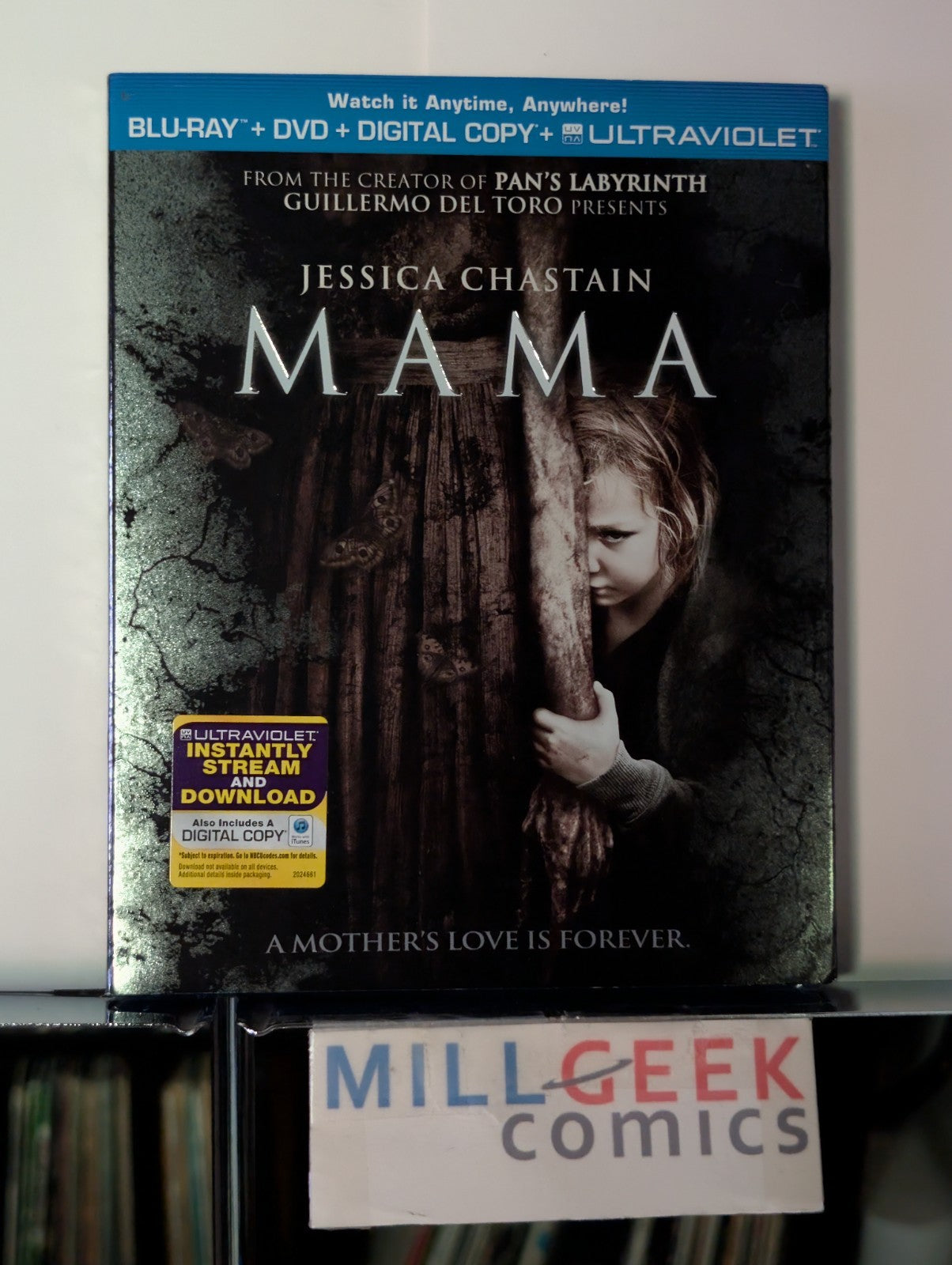 Mama - Jessica Chastain  (Blu-ray) -JD