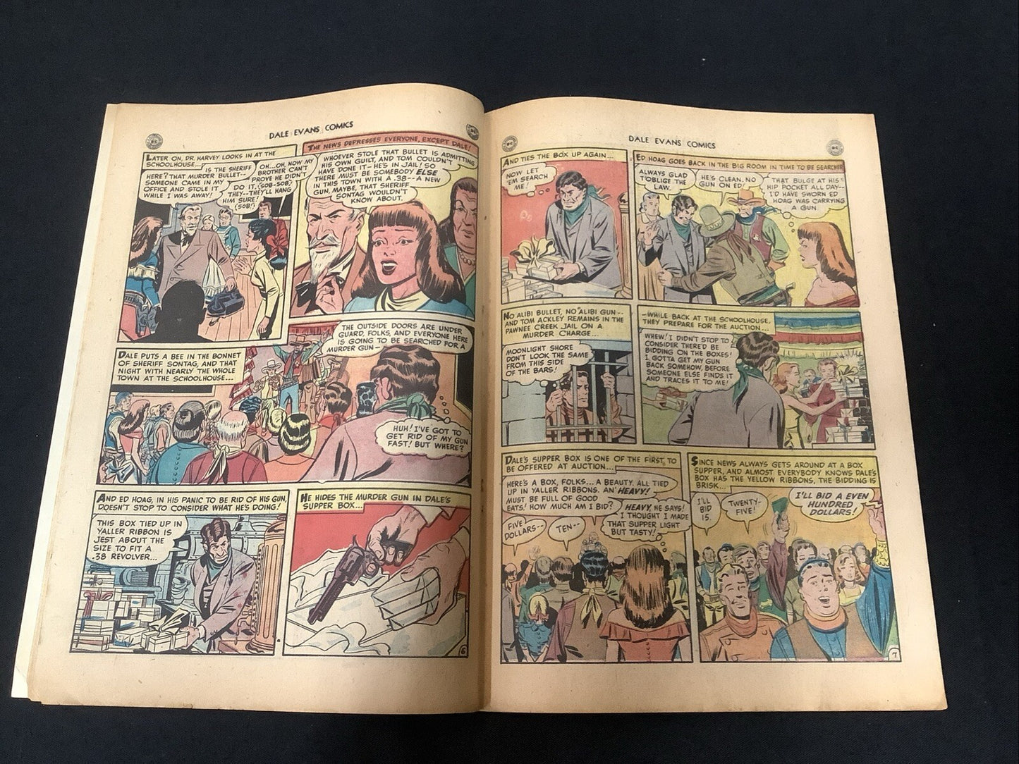 Dale Evans Comics #6 ( 1949) VG (4.0) Canadian Edition, Inner Wrap Detached