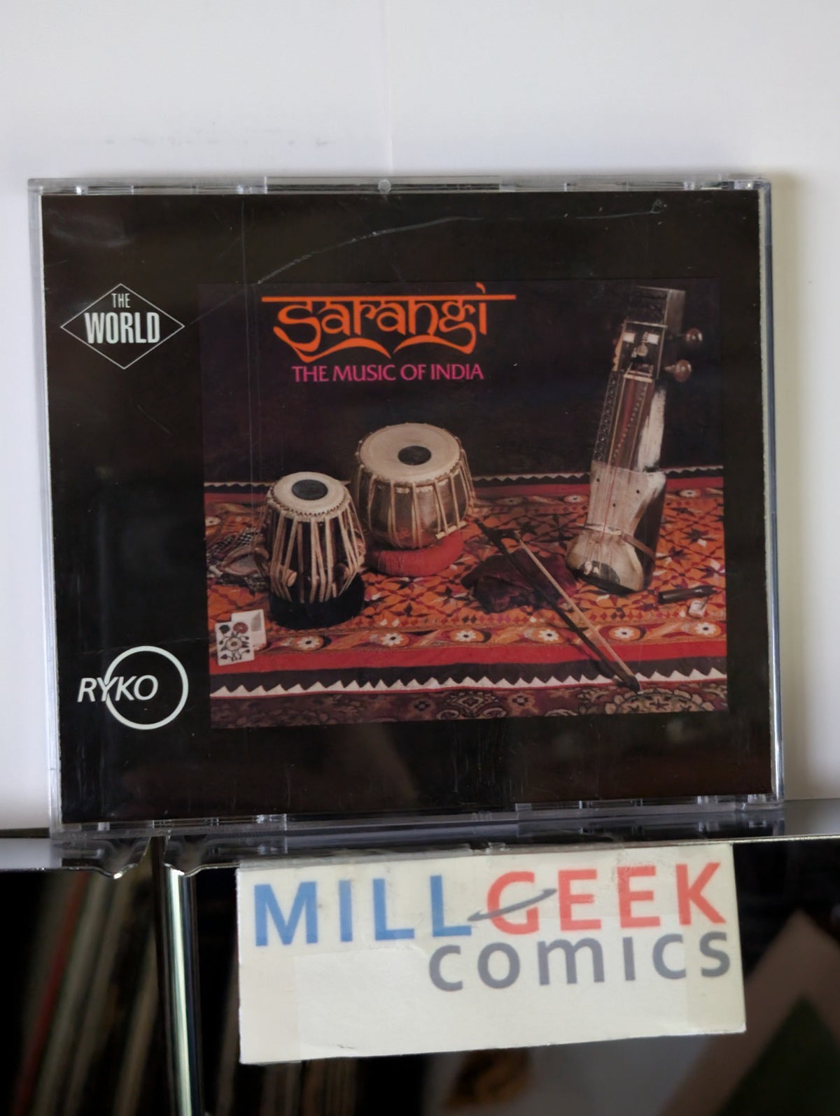 Ustad Sultan Khan - Sarangi: The Music of India (CD 1988) Like New -JD