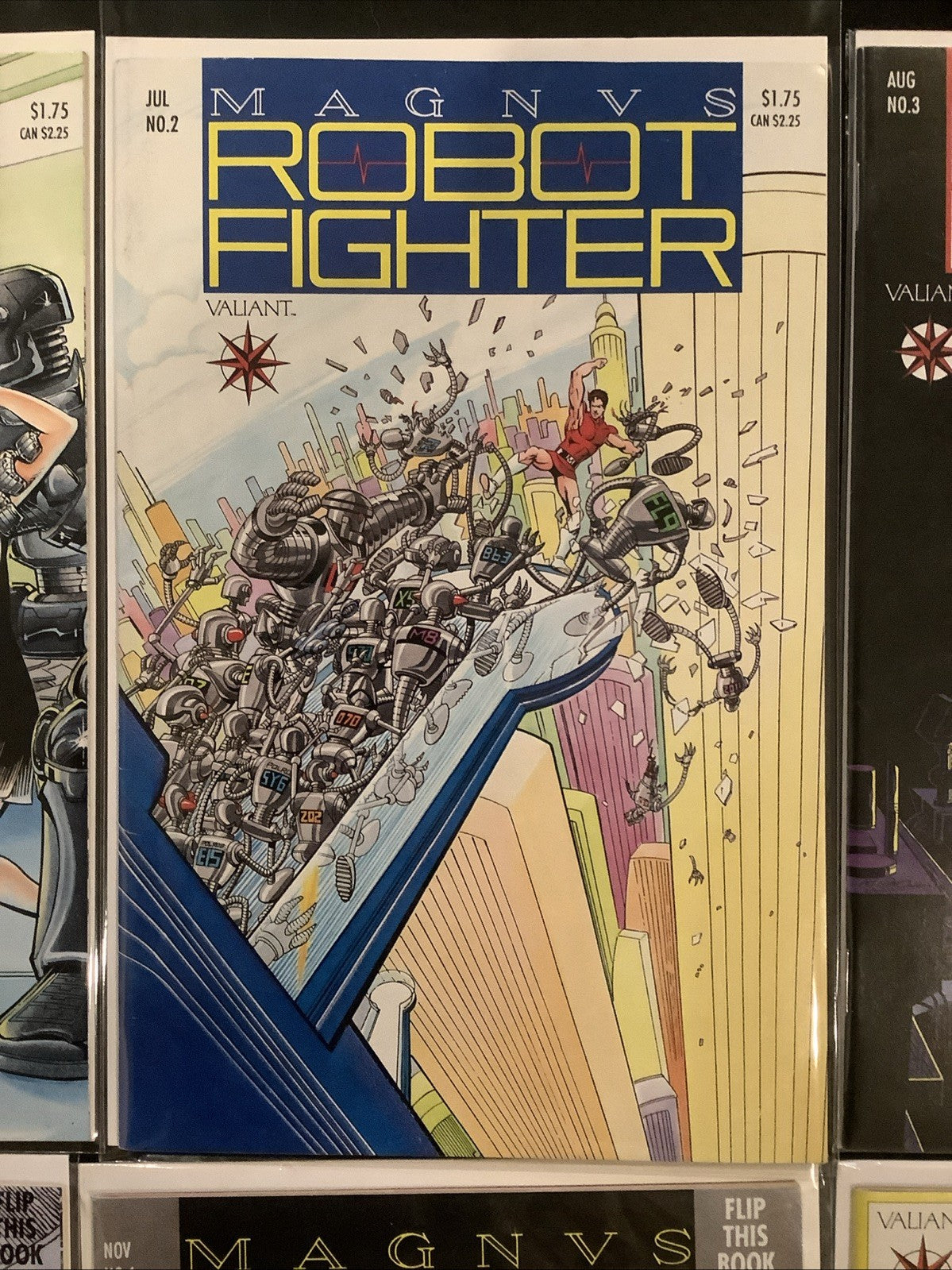 Magnus Robot Fighter #1-8 Comic Lot, Valiant, 1st App Rai, Origin X-O Armor