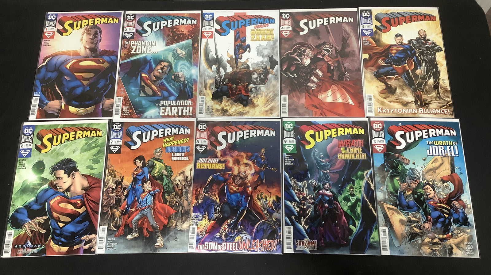 Superman #1-21 (2018-2021) Bendis Lot Dc Comics, 1st Nuclear-Man In Continuity