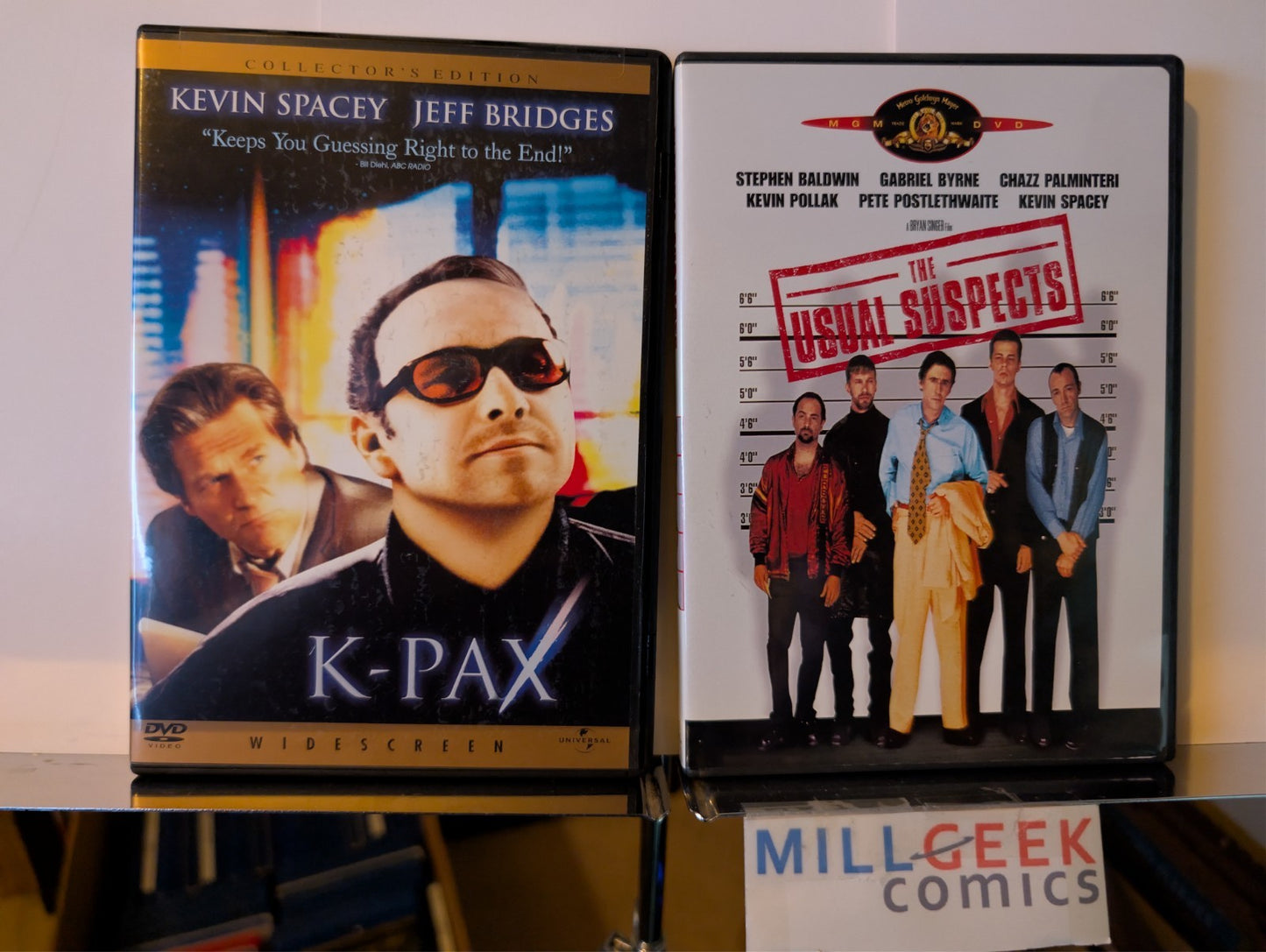 K-Pax / The Usual Suspects, 2 Movie Lot (DVD) -JD