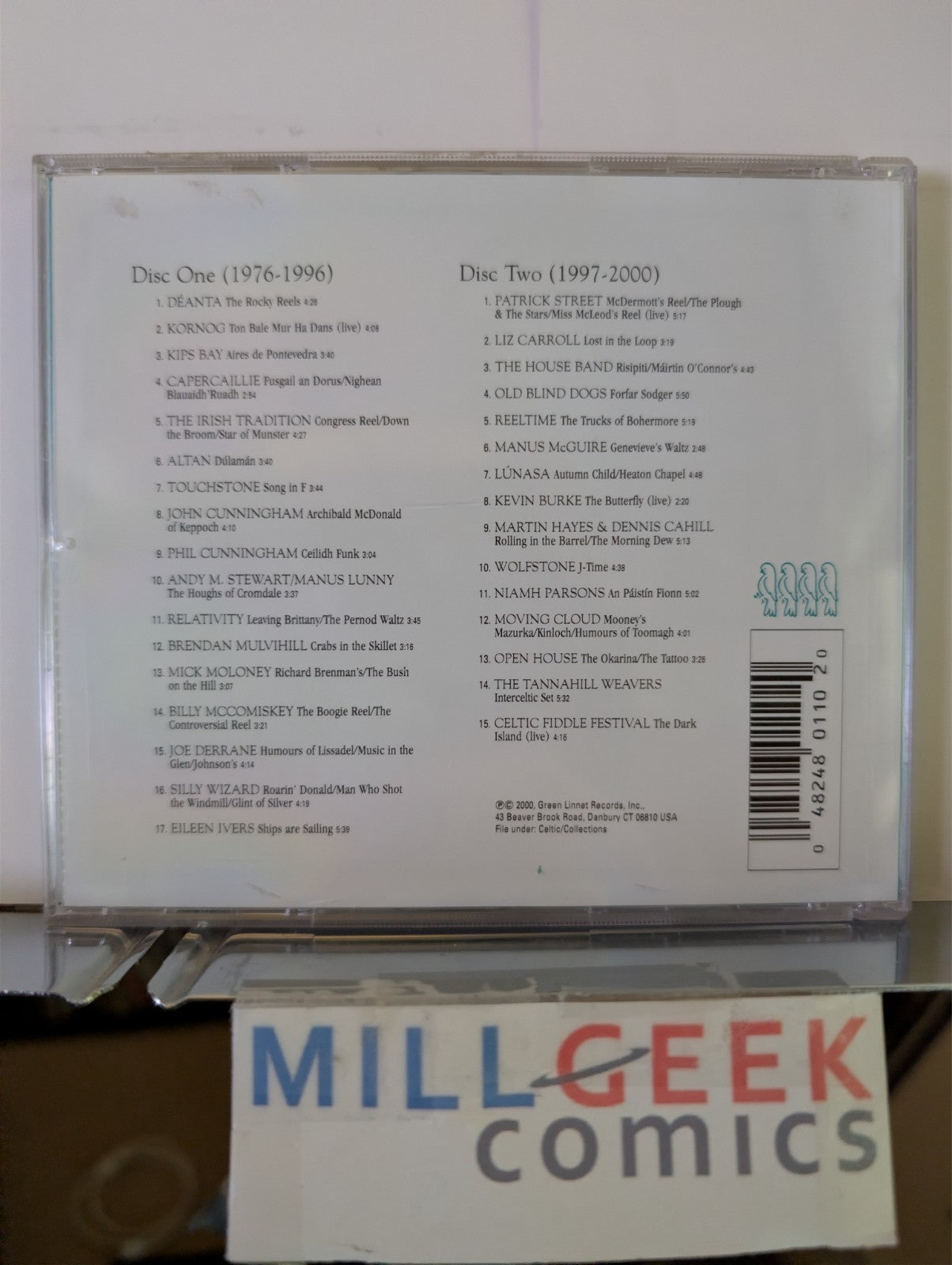 Celtic Folk Music 3 CD Lot (Bothy Band, Chieftains, Green Linnet Hits) -JD