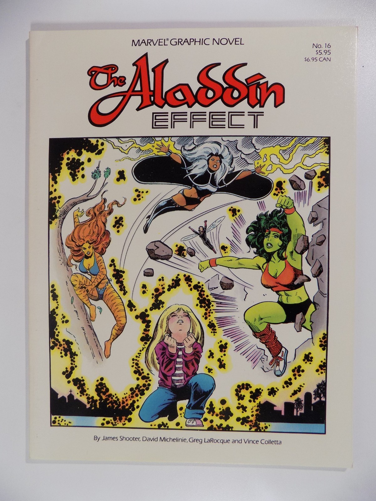 The Aladdin Effect Marvel Graphic Novel #16 Near Mint- 1985