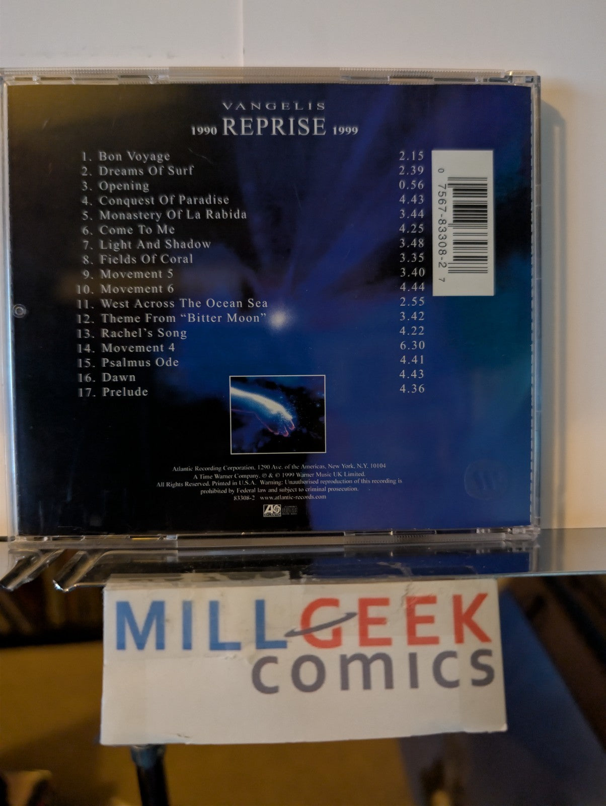 Vangelis 2 CD Lot (Heaven and Hell, Reprise 1990-1999) -JD