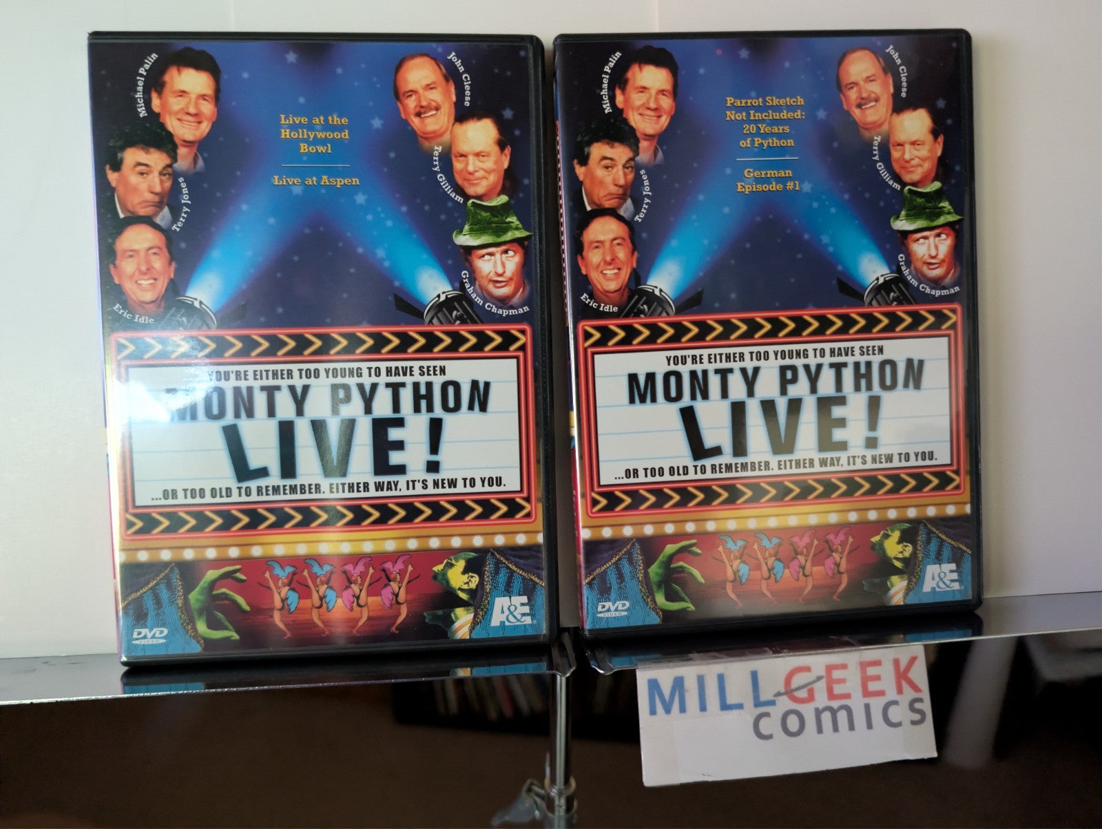 Monty Python Live! 2 Disc Set, Eric Idle, John Cleese, Terry Jones (DVD) -JD