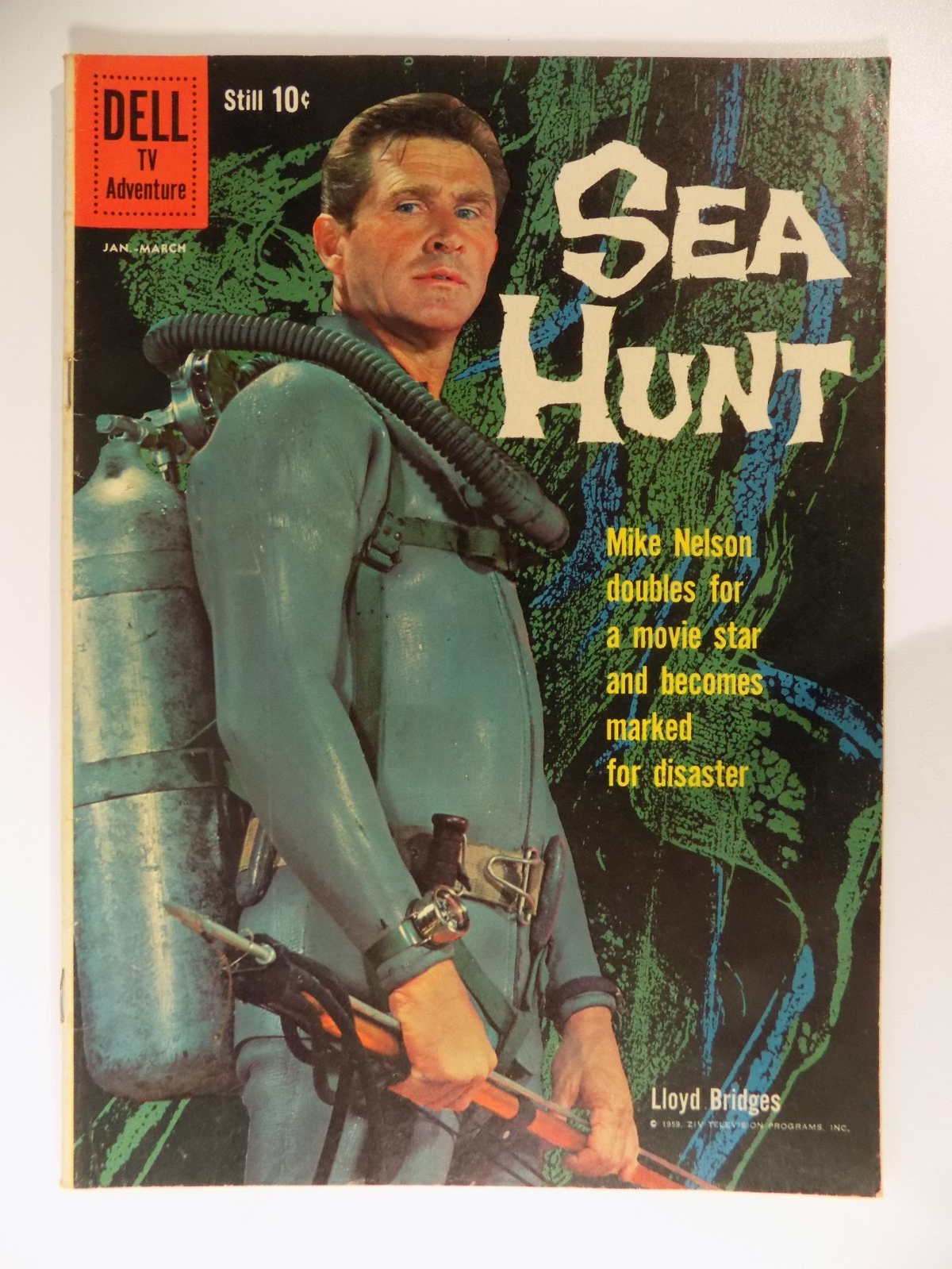Sea Hunt #4 Dell Comic March 1960 Fine+