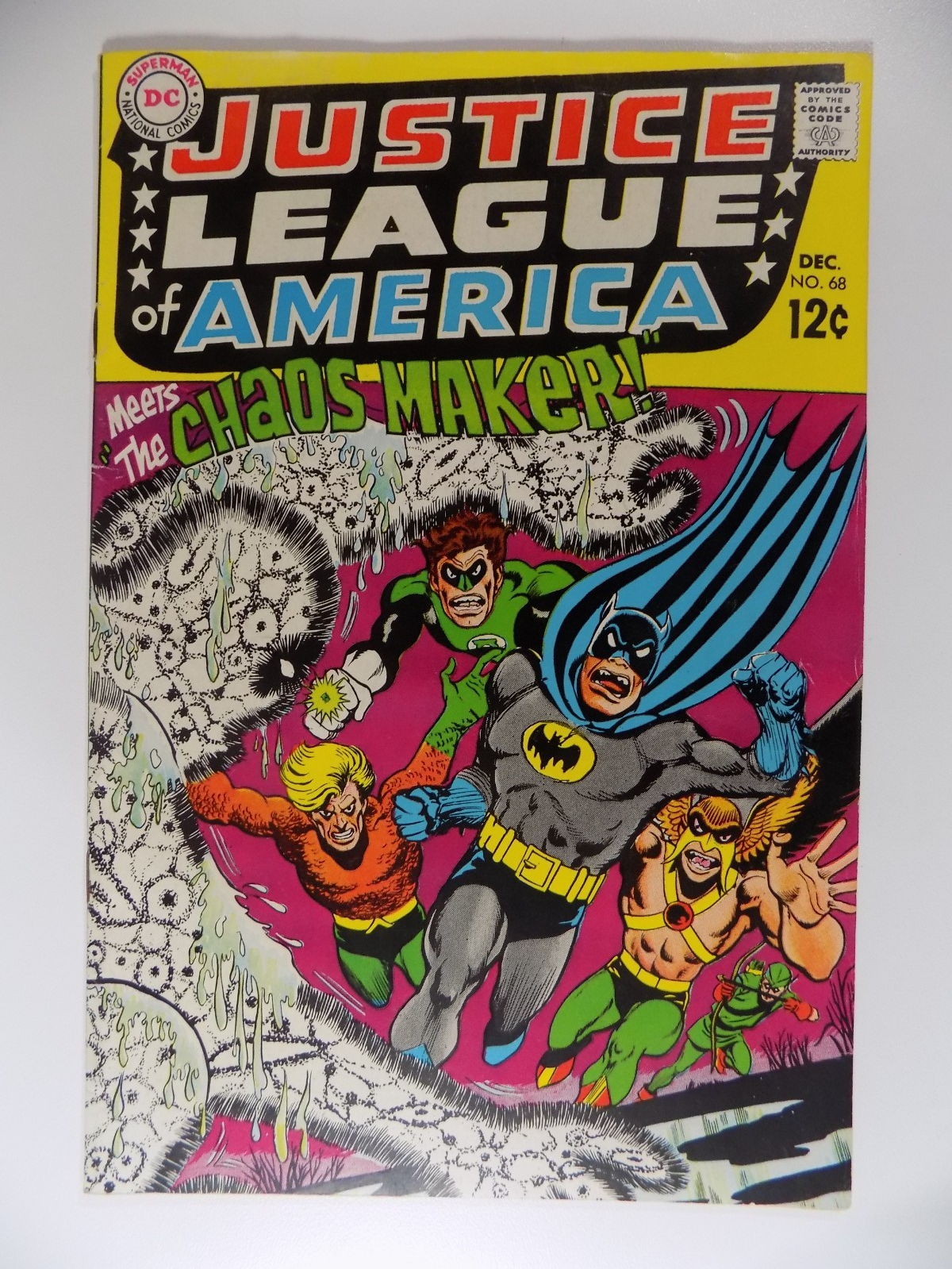 Justice League of America #68 DC Comic December 1968 Fine+