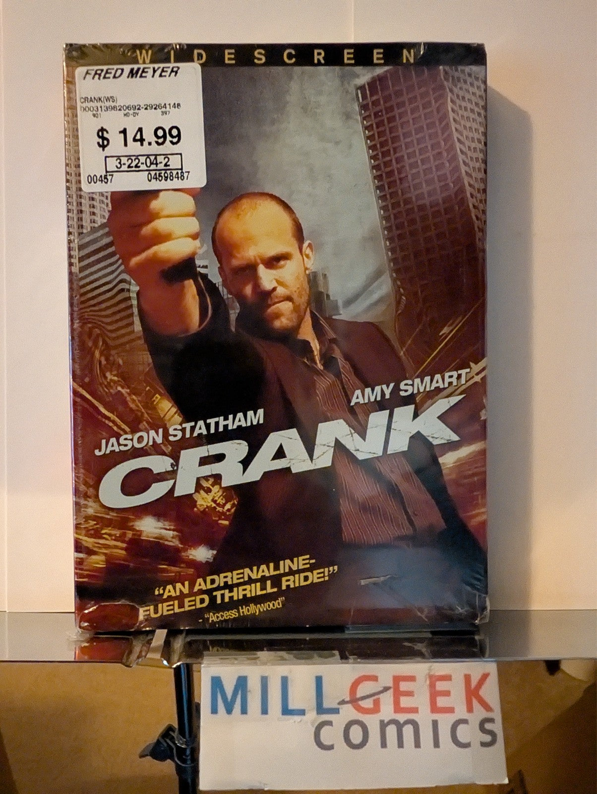 Mr. & Mrs. Smith / Crank, 2 Movie Set (DVD) Like New -JD