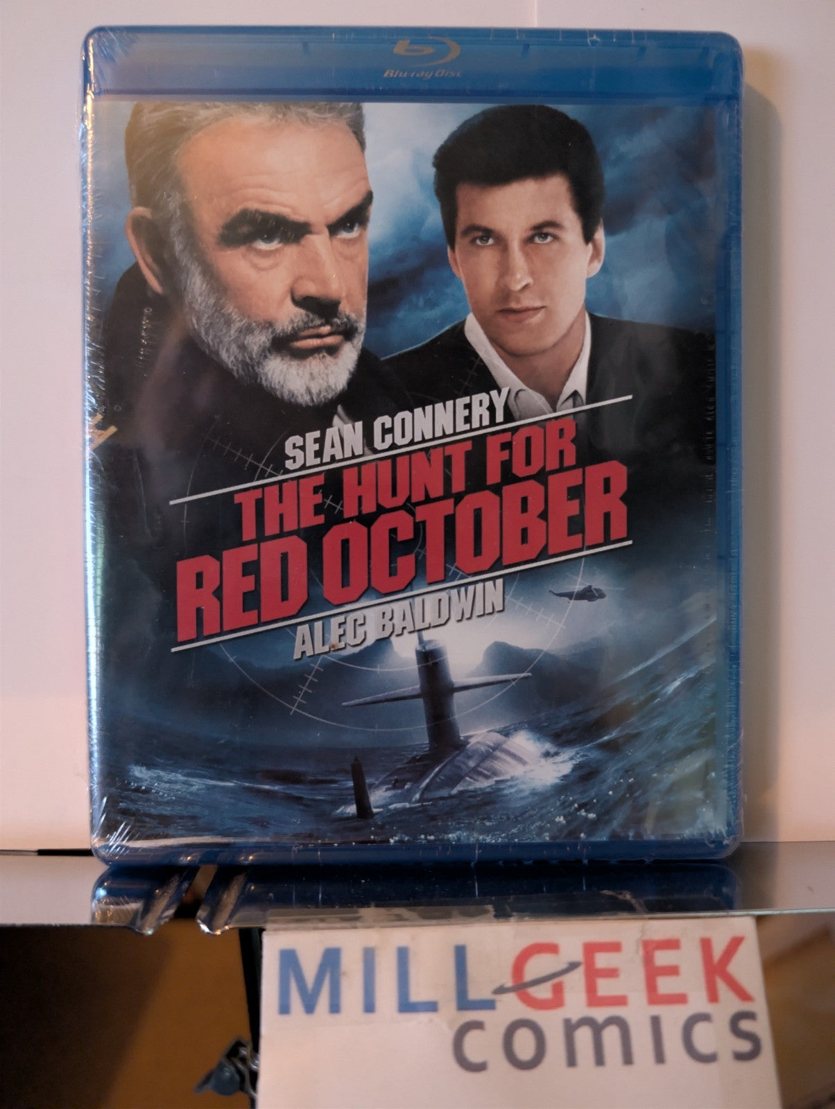 The Hunt for the Red October, Sean Connery & Alec Baldwin (Blu-ray, 1990) -JD