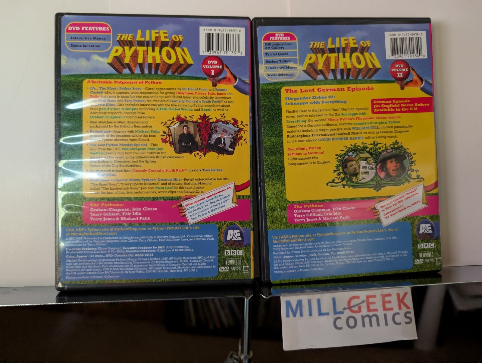 The Life of Python / A Liar's Auto Biography, Monty Python Specials (DVD) -JD