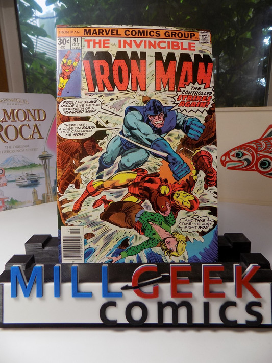 Iron Man #91 Marvel Comic October 1976 Very Fine/Near Mint