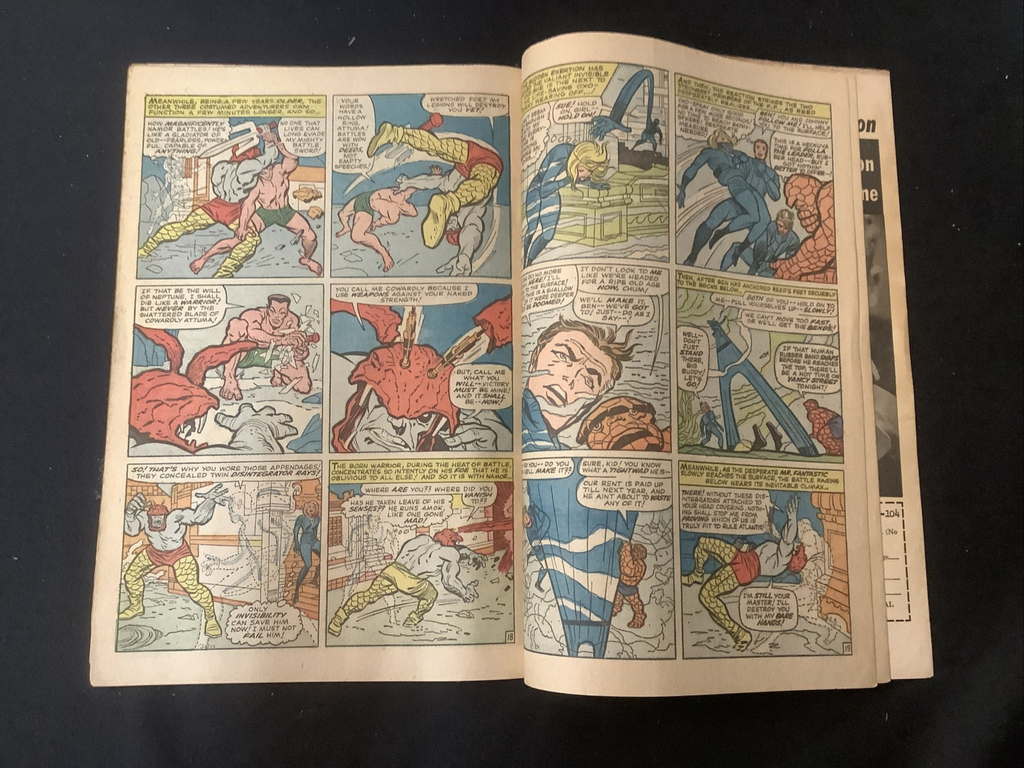 Fantastic Four #33 (1964) G/VG (3.0) Stan Lee/Jack Kirby, 1st Appearance Attuma