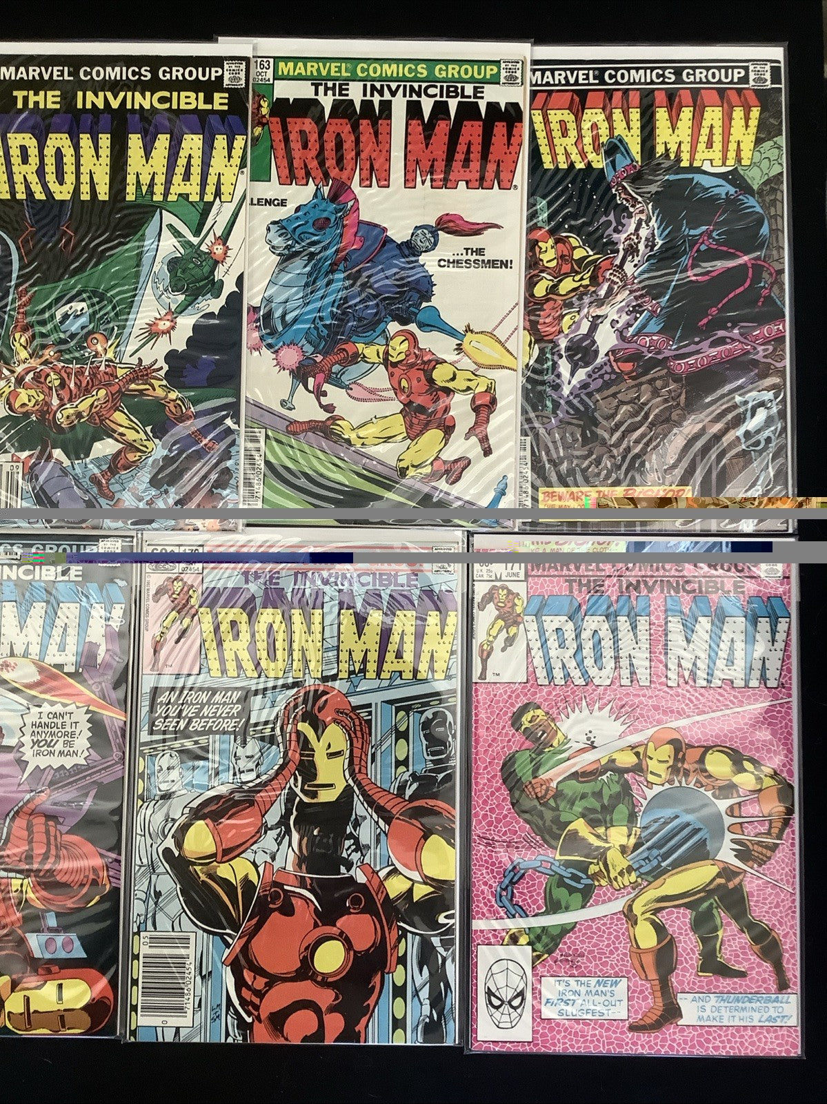 Iron Man #157-186 Comic Lot, Marvel, 1st App Rhodey As Iron Man, Obadiah Stane