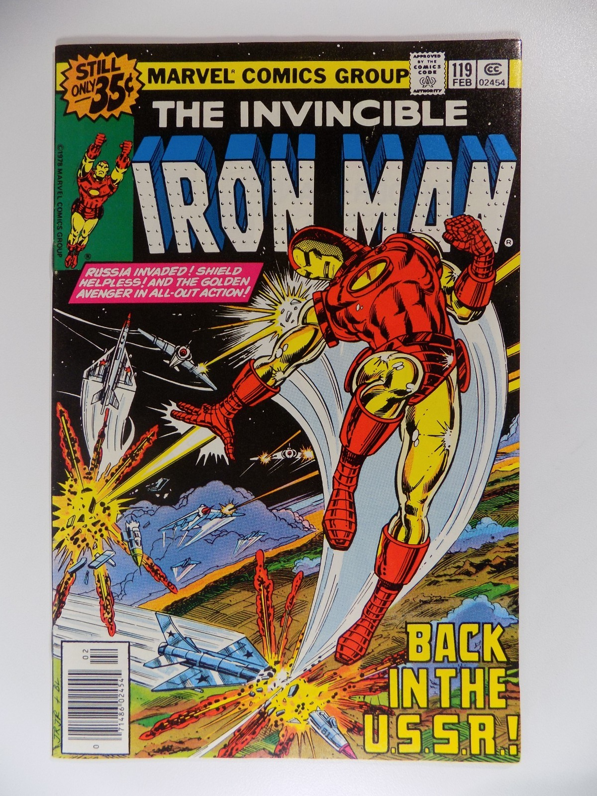 Iron Man #119 Marvel Comic February 1979 Near Mint