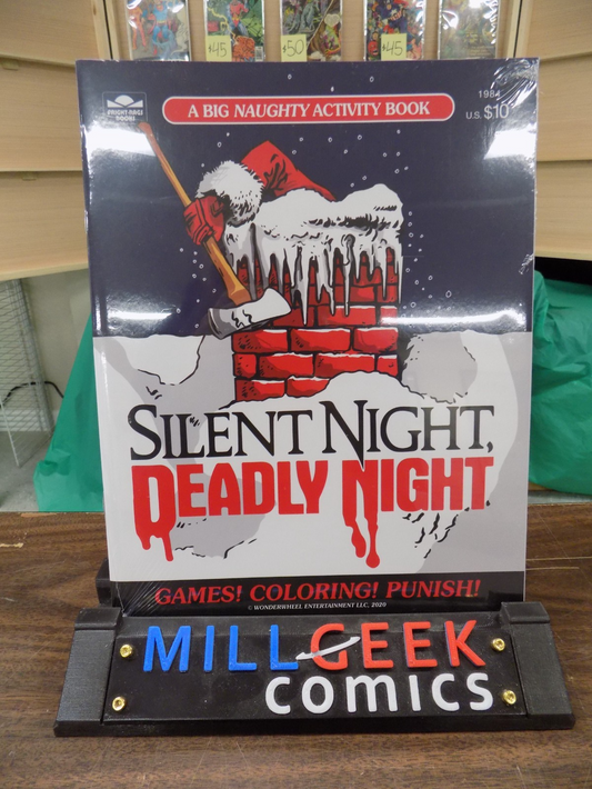 Silent Night Deadly Night Big Naughty Activity Book Sealed