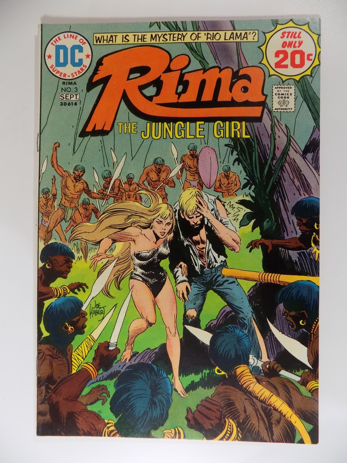 Rima the Jungle Girl #1-7 Complete! DC Comics 1974-75 VF or Better
