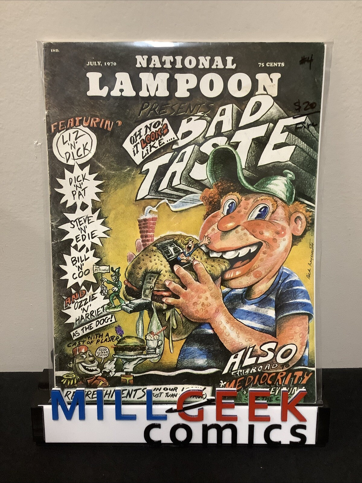 National Lampoon Magazine (July 1970) Fine (6.0) “Bad Taste" Issue