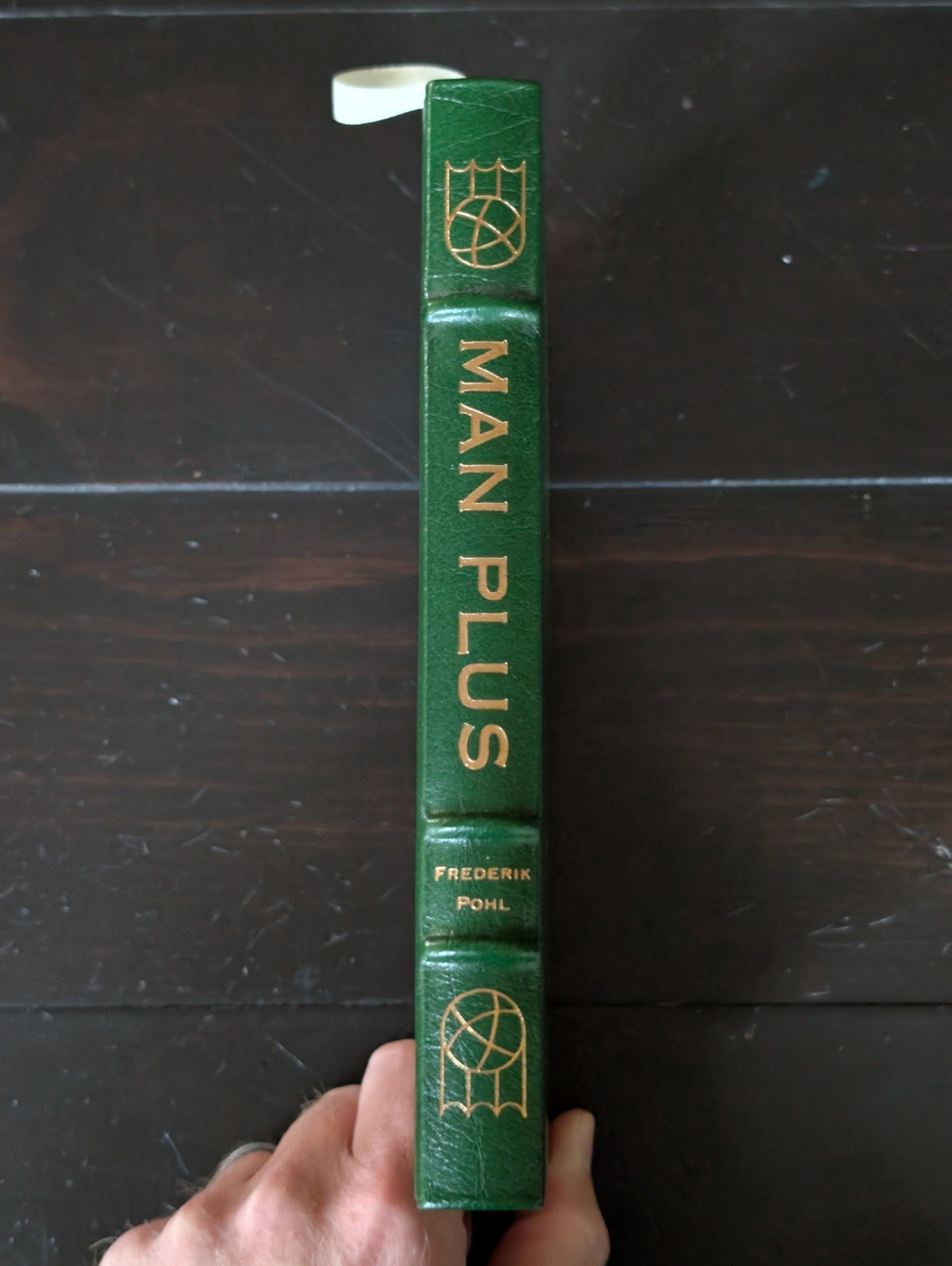 Man Plus by Frederik Pohl, Easton Press Leather Bound 1st -JD