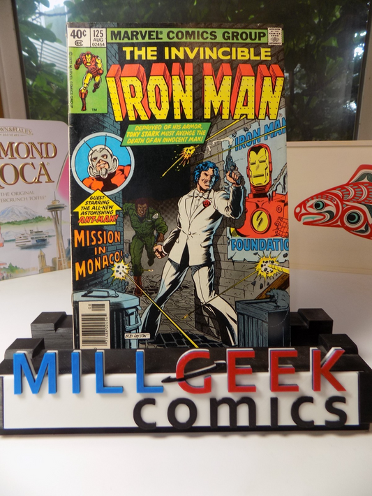 Iron Man #125 Marvel Comic August 1979 Very Fine-
