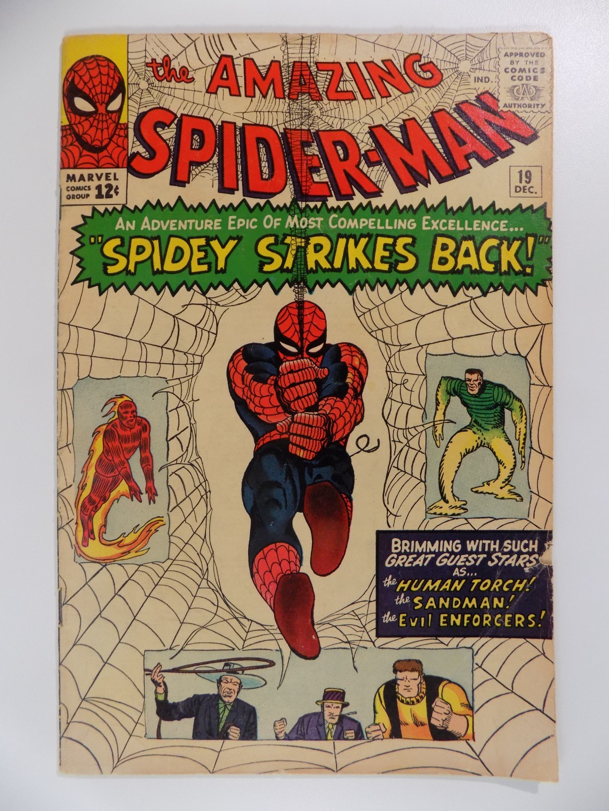 Amazing Spider-Man #19 Marvel Comic December 1964 Fine-