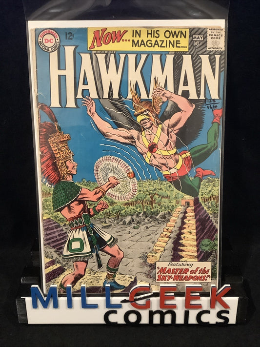 Hawkman #1 (DC Comics April-May 1964) VG/F (5.0) Cover Detached Lower Staple