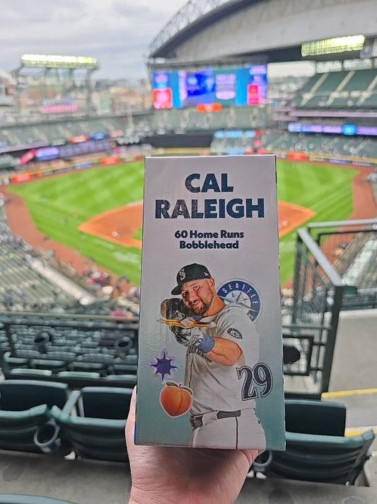 Cal Raleigh "60 Home Run" Seattle Mariners Bobblehead SGA 3/28/26 - In Hand! 