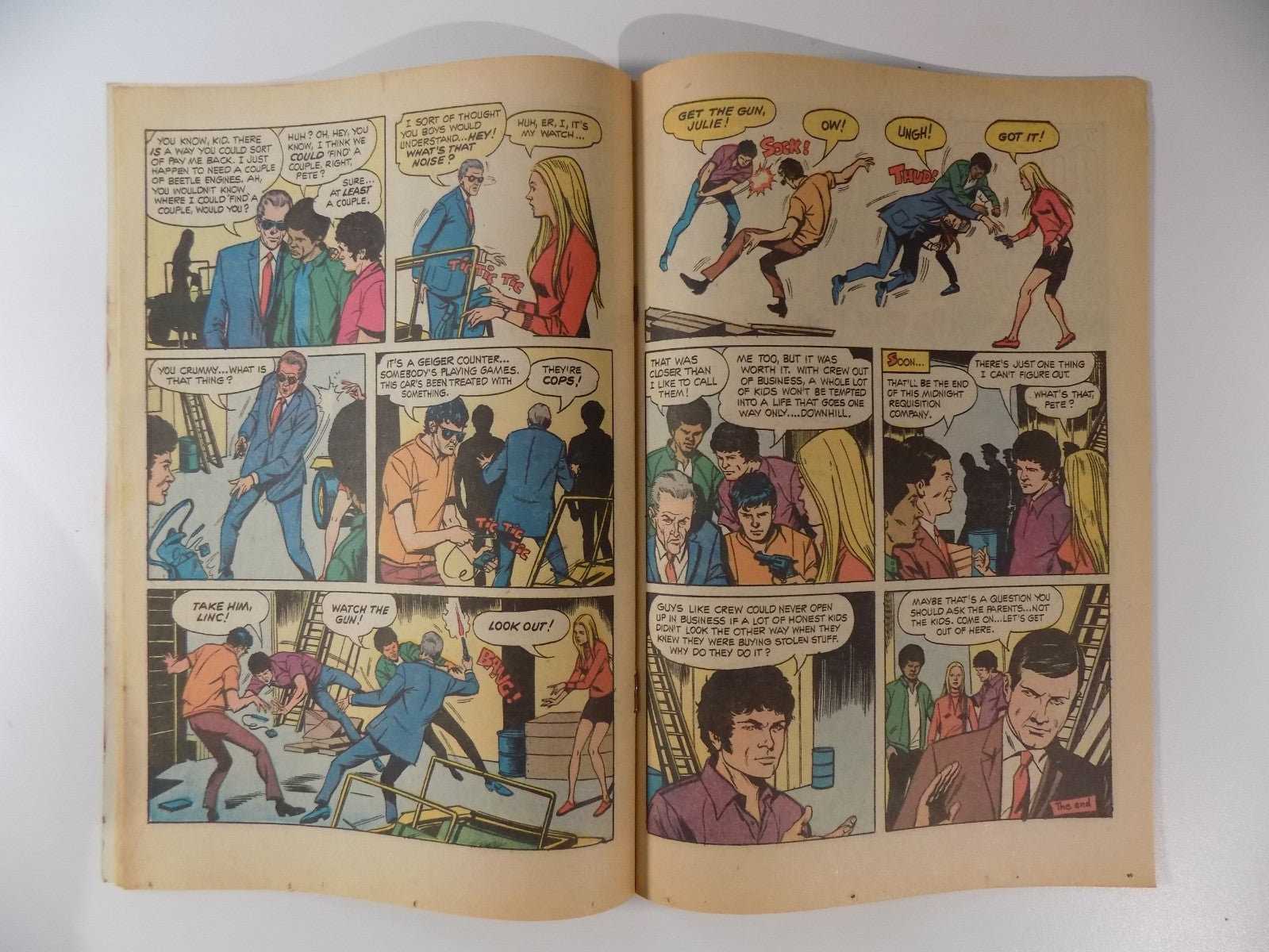Mod Squad #5 Dell Comic May 1970 Fine+