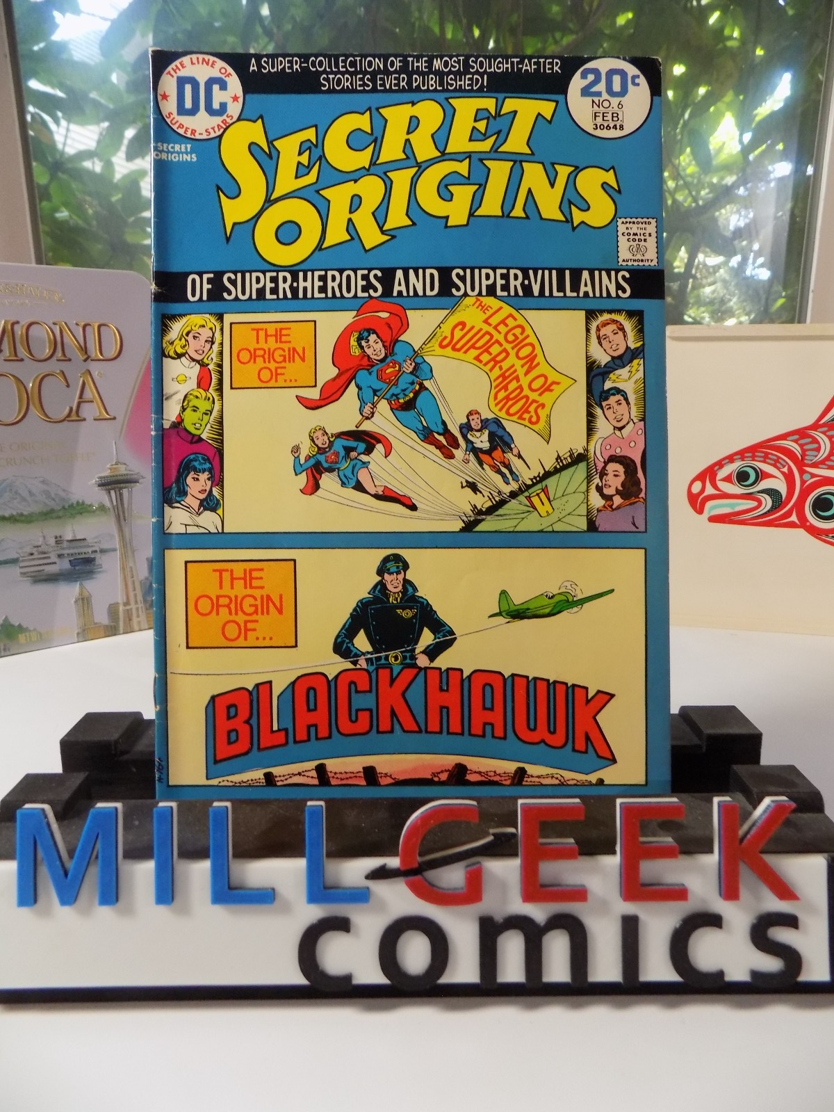 Secret Origins #6 DC Comic February 1974 Very Fine