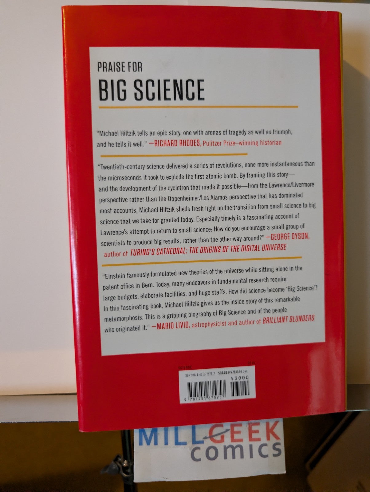 Big Science / How the Hippies Saved Physics, Hiltzik & Kaiser -JD