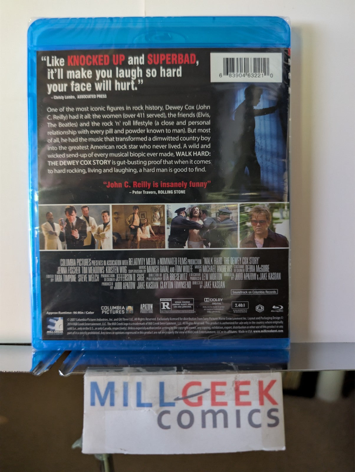 The 'Burbs / Walk Hard, The Dewey Cox Story, 2 Comedy Movie Set (Blu-ray) -JD