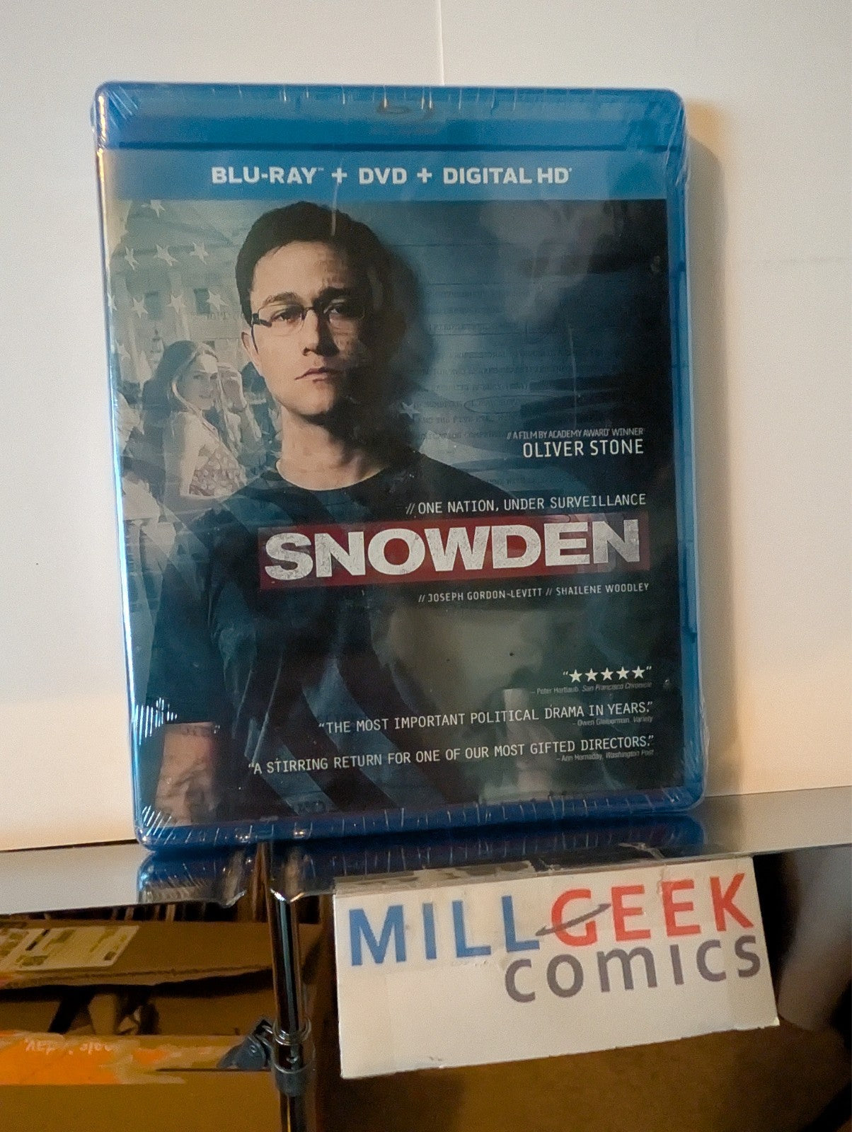 I, Tonya / Snowden, 2 Movie Set (Blu-Ray) Like New -JD