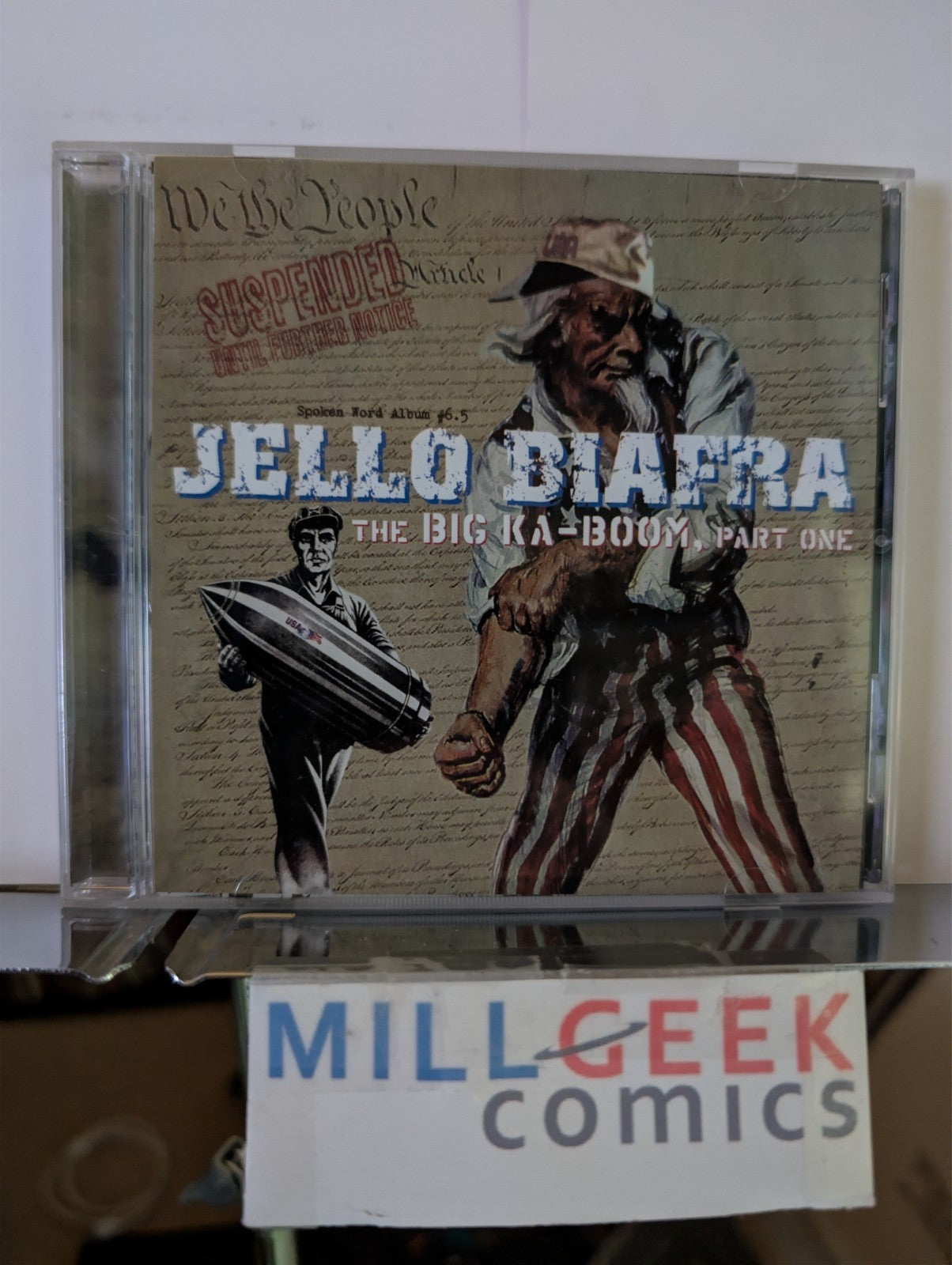Jello Biafra, Spoken Word 2 CD Lot (No More Cocoons & Big Ka-Boom) -JD