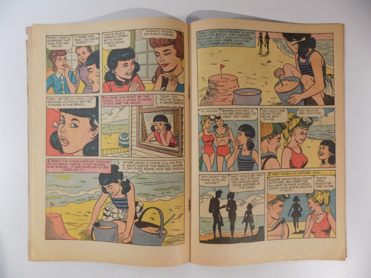 Barbie and Ken #4 Dell Comic Aug-Oct 1963 Fine+